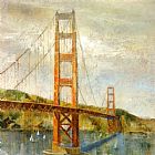 Famous Golden Paintings - Golden Gate